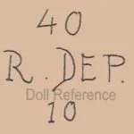 Max Rader doll mark 40 R Dep
