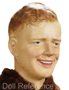 1928 Regal USA Charles Lindbergh portrait doll 27"