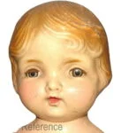 1928 Regal USA Kiddie Pal Dolly doll 19" face