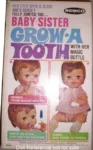 1969 Remco Baby Sister Grow A Tooth doll