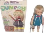 1970 Remco Jumpsy doll 14" tall