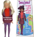 1973 Remco Mimi sings doll 19" tall