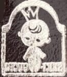 Saki & company doll mark crown and person