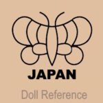 Japan Japanese Nippon Dolls Brand Names Makers Marks 24 Yoshino Sangyo doll mark butterfly symbol Japan Nippon