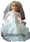 Sayco Dolls 1907+ USA 9 1955 Sayco Bride doll 20" tall