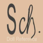 Peter Scherf Dolls 1879+, Paul Schmidt Dolls 1922+ German 6 Peter Scherf doll mark Sch
