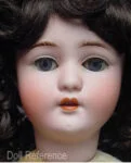 Franz Schmidt 1890+ Antique Bisque Dolls German 2 Franz Schmidt doll mold 46 bisque head 18" face