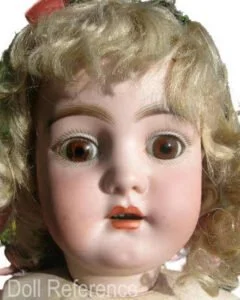 Franz Schmidt 1890+ Antique Bisque Dolls German 1 Franz Schmidt bisque 20" face doll mark S & C
