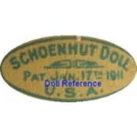 Schoenhut doll mark Pat. Jan. 17th, 1911 USA