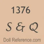 Schutzmeister & Quendt S & Q Antique Bisque Dolls German 14 Schützmeister & Quendt doll mark 1376 S & Q Germany