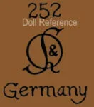 Schutzmeister & Quendt S & Q Antique Bisque Dolls German 11 Schützmeister & Quendt doll mark 252 S & Q Germany