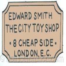 S-Z British, English Doll Makers and Marks 3 Edward Smith doll mark The City Toy Shop 8 Cheap Side London, EC