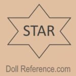 S-Z British, English Doll Makers and Marks 7 star doll mfg doll mark star symbol