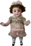 Strobel & Wilken 1864+ Antique Dolls Identified 2 Strobel & Wilken 123 SWC all bisque doll 5 1/2"