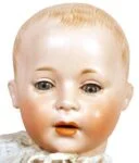 Swaine 1910+ Antique Bisque Dolls, Marks German 2 1910 Swaine doll mold 232 bisque Lori doll with an open mouth 17"