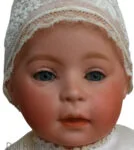 Swaine 1910+ Antique Bisque Dolls, Marks German 3 1910 Swaine doll mold 232 bisque Lori doll with closed mouth 14"