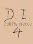 Swaine 1910+ Antique Bisque Dolls, Marks German 7 Swaine doll mark D.I. 4 GESCHUTZT GERMANY S & Cº green ink stamp