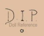 Swaine 1910+ Antique Bisque Dolls, Marks German 8 Swaine doll mark D.I.P. 0 GESCHUTZT GERMANY S & Cº green ink stamp