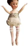 ca. 1950s Valentine Aida ballerina doll 18" tall