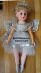 ca. 1950s Valentine Good Fairy ballerina doll 19" tall