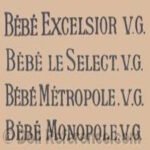 T-W French Antique Doll Makers, Doll Marks 6 Verdier & Gutmacher doll mark VG