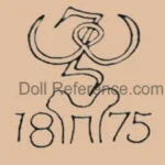 Wagner & Zetzsche doll mark WZ 1875