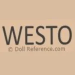 M-Z Celluloid 1869+ Dolls Makers. Doll Marks Identified 21 Westo doll mark Westo