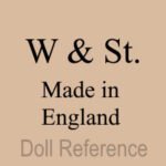 S-Z British, English Doll Makers and Marks 11 Williams & Steer doll mark W & St. Made In England